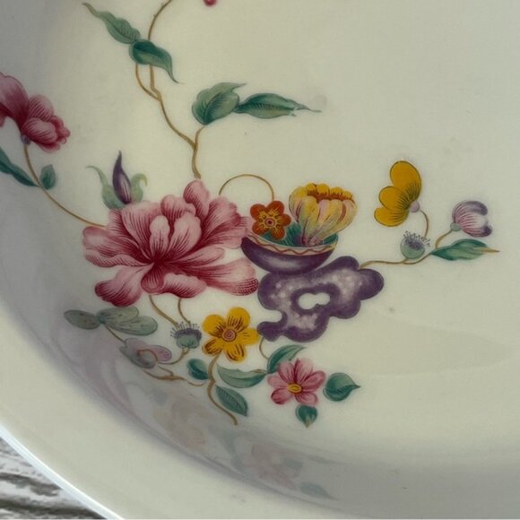 Bareuther Waldsassen Bavaria Germany Floral Serving Salad Bowls 172 Set of 2 - Picture 4 of 11